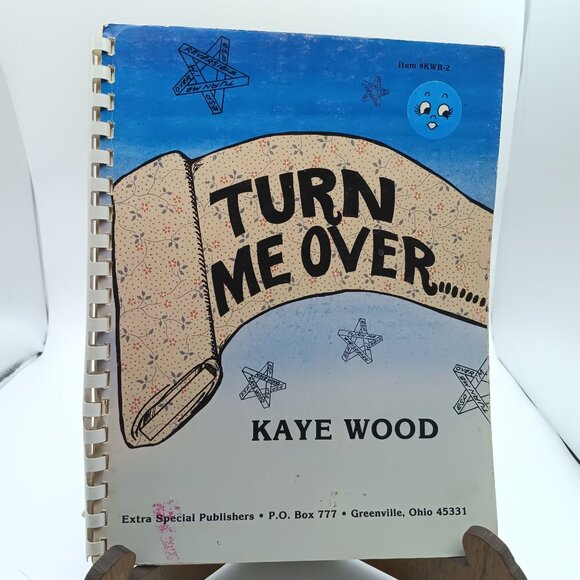 Turn Me Over.... Im Reversible Quilting Book By Kaye Wood - Picture 1 of 2